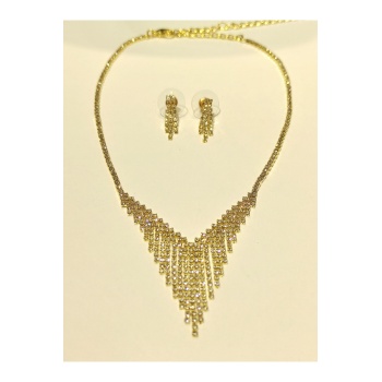 Monalisa Home Lüks Kolye Küpe Seti