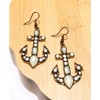 Monalisa Home Lüks Renkli Figürlü Otantik Küpe