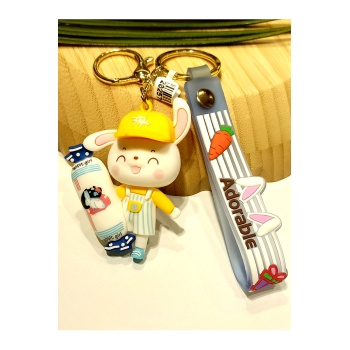 Monalisa Home Renkli Figürlü Anahtarlık