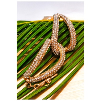 Monalisa Home Sarı Taşlı Lüks Bileklik