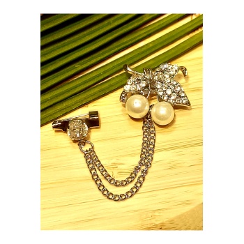 Monalisa Home Lüks Gösterişli Metal Yaka İğnesi