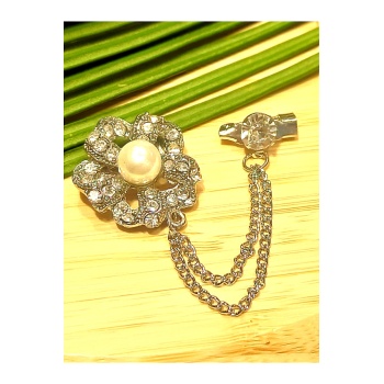 Monalisa Home Lüks Gösterişli Metal Yaka İğnesi