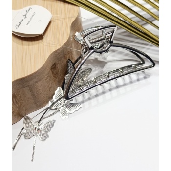 Monalisa Home 8 cm Lüks Gösterişli Renkli Metal Kıstırma Toka