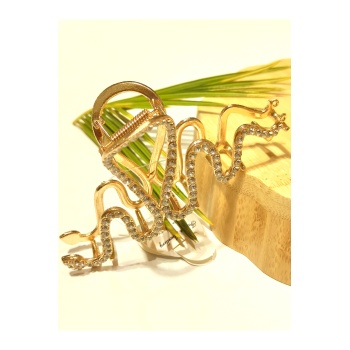 Monalisa Home  Lüks Tasarım Metal  Taşlı Toka