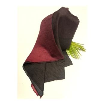 Monalisa Home 90x90 Lüks Figürlü Gösterişli Dökümlü Eşarp