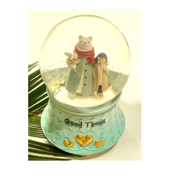 Monalisa Home 15x10 Lüks Renkli Figürlü Gösterişli Kar Küre