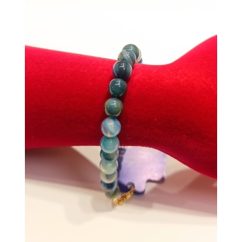 Monalisa Home Lüks Renkli Akik Taş Figürlü Bileklik