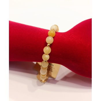 Monalisa Home Lüks Renkli Sitrin Taşı Figürlü Bileklik