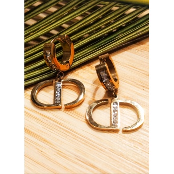 Monalisa Home Çelik Figürlü Lüks Küpe