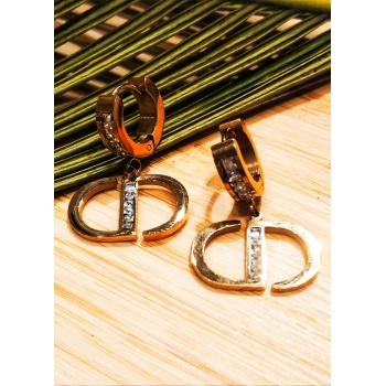 Monalisa Home Çelik Figürlü Lüks Küpe