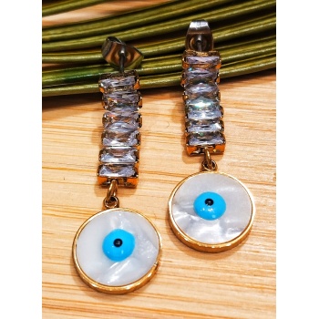 Monalisa Home Çelik Figürlü Lüks Küpe