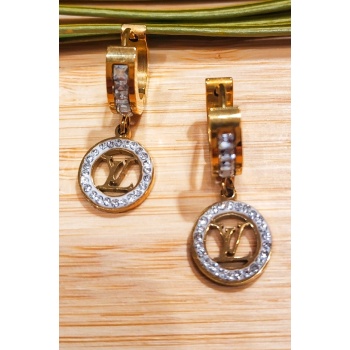 Monalisa Home Çelik Figürlü Lüks Küpe