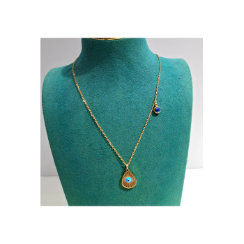 Monalisa Home  Lüks Figürlü Gösterişli  Kararmaz Çelik Kolye