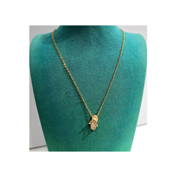 Monalisa Home  Lüks Figürlü Gösterişli  Kararmaz Çelik Kolye