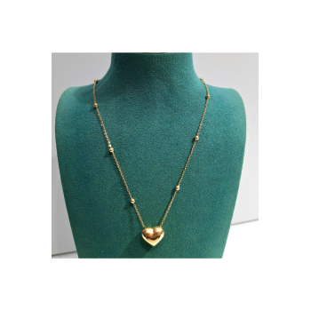 Monalisa Home  Lüks Figürlü Gösterişli  Kararmaz Çelik Kolye