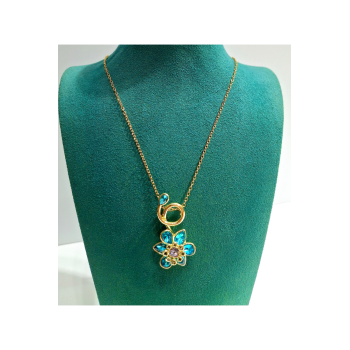 Monalisa Home  Lüks Figürlü Gösterişli  Kararmaz Çelik Kolye