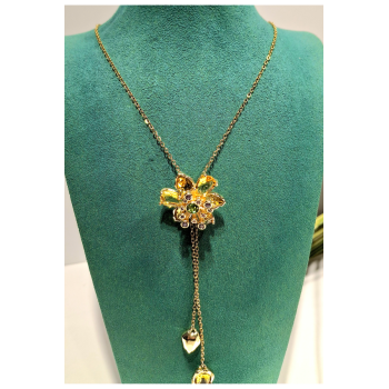 Monalisa Home  Lüks Figürlü Gösterişli  Kararmaz Çelik Kolye