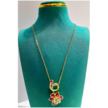 Monalisa Home  Lüks Figürlü Gösterişli  Kararmaz Çelik Kolye