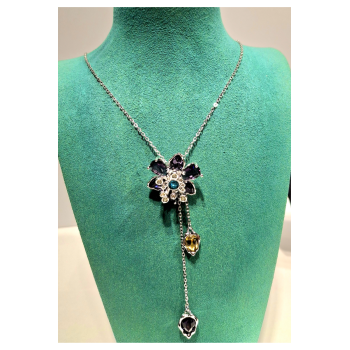 Monalisa Home  Lüks Figürlü Gösterişli  Kararmaz Çelik Kolye