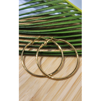 Monalisa Home  Çelik Kararmaz Lüks Halka Küpe