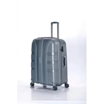 Monalisa Home Kırılmaz Büyük Boy Sılver Valiz