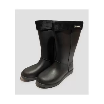 Monalisa Home 40 Numara Lüks Siyah Yağmurluk Çizme