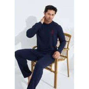 Lacivert Erkek Pijama Takımı 3XL  Beden