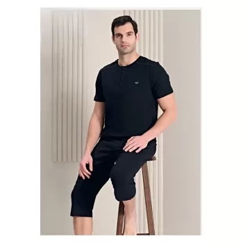 Lacivert Erkek Pijama Takımı XXL  Beden