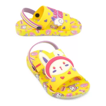 Monalisa Home 29 Numara Renkli Lastikli Islak Zemine Uygun Terlik-Sandalet