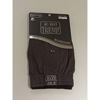 Monalisa Home Lastikli  Düğmeli Koyu Gri Renk L Beden Boxershort