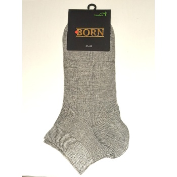 Monalisa Home Gri Renk Elastik Bambu Erkek Çorap