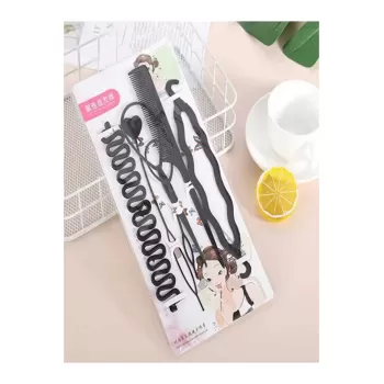 Monalisa Home Gösterişli Siyah Renk Saç Şekillendirici Set
