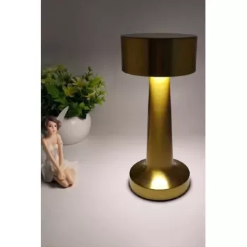 Monalisa Home Masa Üstü Şarjlı Abajur Lamba, Masaüstü, Led Sistemli