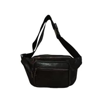 Monalisa Home  Bölmeli Deri Bel Çantası