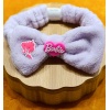 Monalisa Home Lüks Peluşlu Figürlü Saç Bandana
