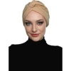 Monalisa Home  Şık 3 Bantlı Bone Krem Renkli