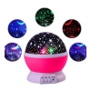 Monalisa Home Dönen Star Mastar Star Projeksiyon LED Gece Lambası USB Tavan Yıldız Yansıtma Işığı