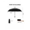 Monalisa Home  Siyah Renk Katlanır Çanta İçi Lüks Şemsiye