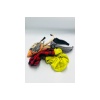Renkli Desenli Taç Toka Bandana Set