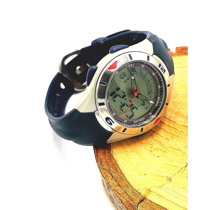 Monalisa Home analog ve dijital Silikon Kayışlı Saat