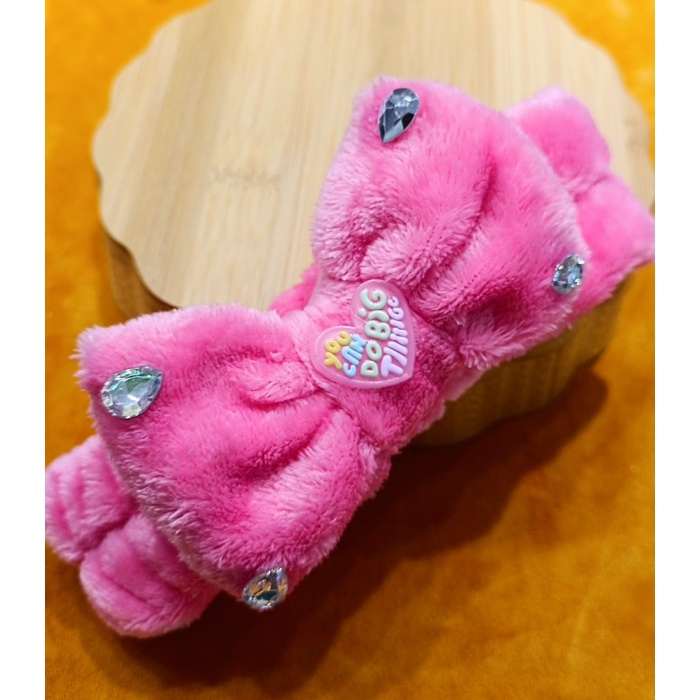 Monalisa Home Lüks Peluşlu Figürlü Saç Bandana