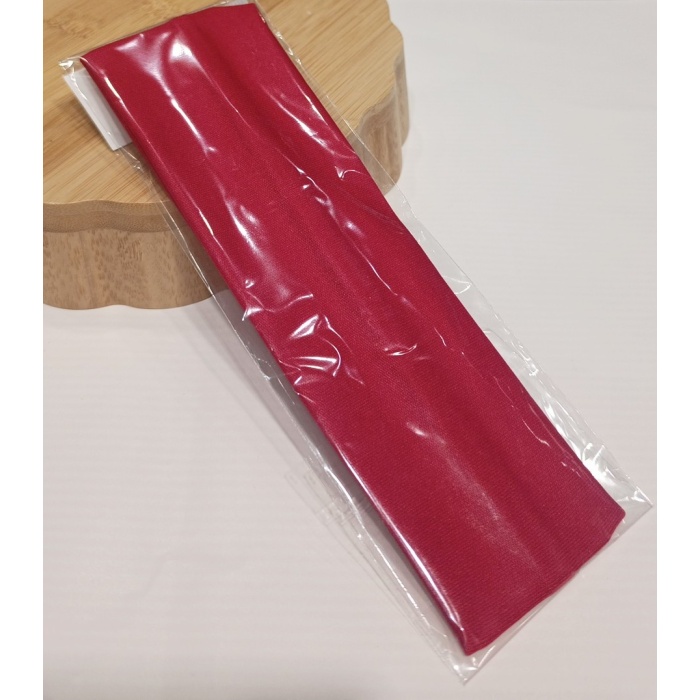 Monalisa Home Kırmızı Lüks Sportif Elastik Saç Bandana