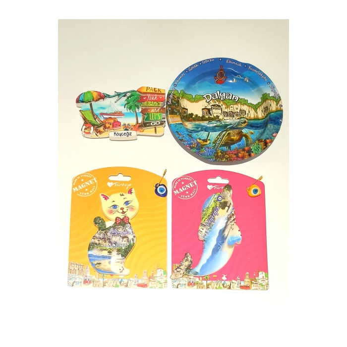 Monalisa Home Farklı Model Desenli Renkli Kültürel Hediyelik