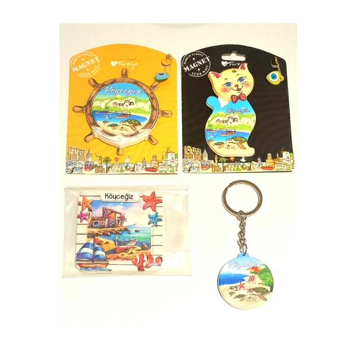 Monalisa Home Farklı Model Desenli Renkli Kültürel Hediyelik