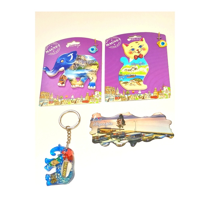 Monalisa Home Farklı Model Desenli Renkli Kültürel Hediyelik