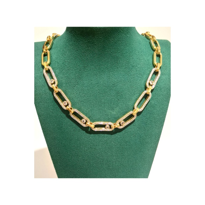 Monalisa Home Lüks Figürlü Gösterişli Taşlı Kolye