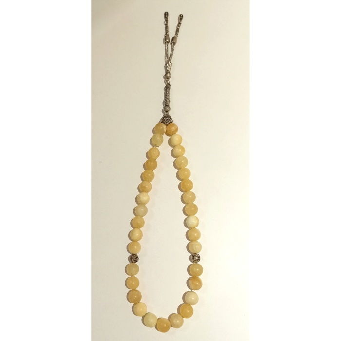 Monalisa Home Sarı Renk Gösterişli Lüks Tesbih