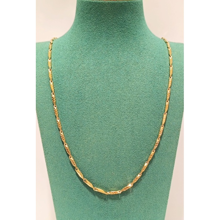 Monalisa Home Lüks Gösterişli Parlak Zincir Çelik Erkek Kolye