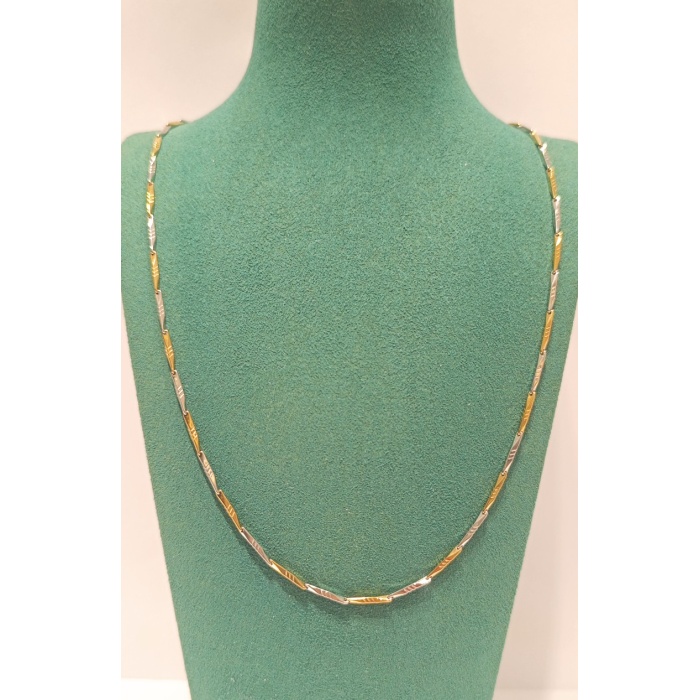 Monalisa Home Lüks Gösterişli Parlak Zincir Çelik Erkek Kolye