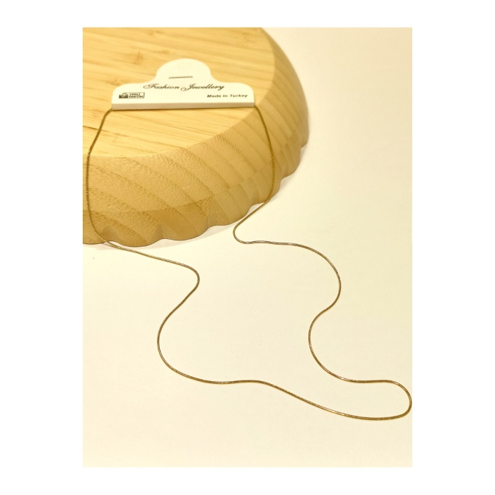 Monalisa Home Lüks Gösterişli Parlak Zincir Çelik Erkek Kolye